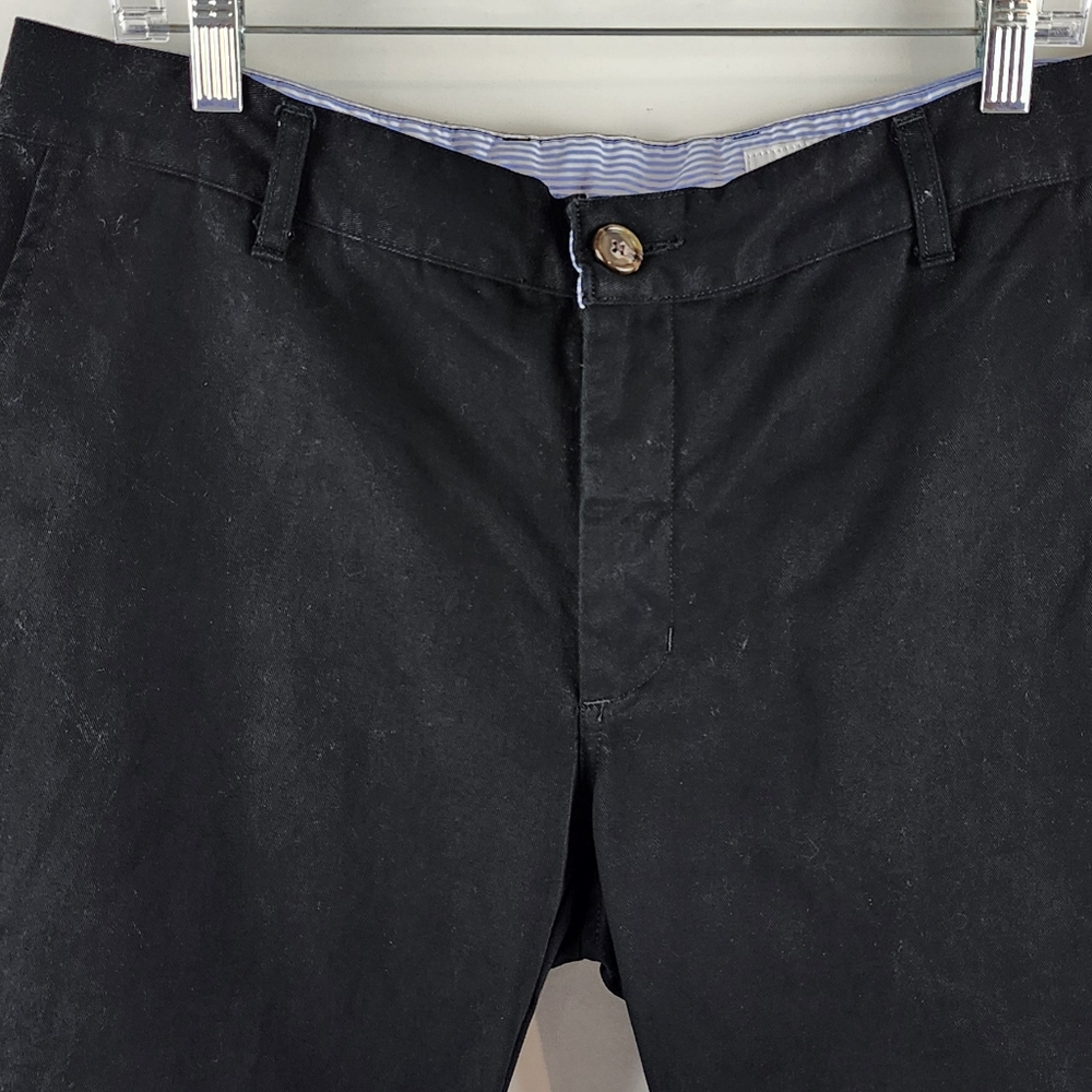 Peter Manning Pants Mens 36x27 Black Lightweight Chino - Picture 3 of 10